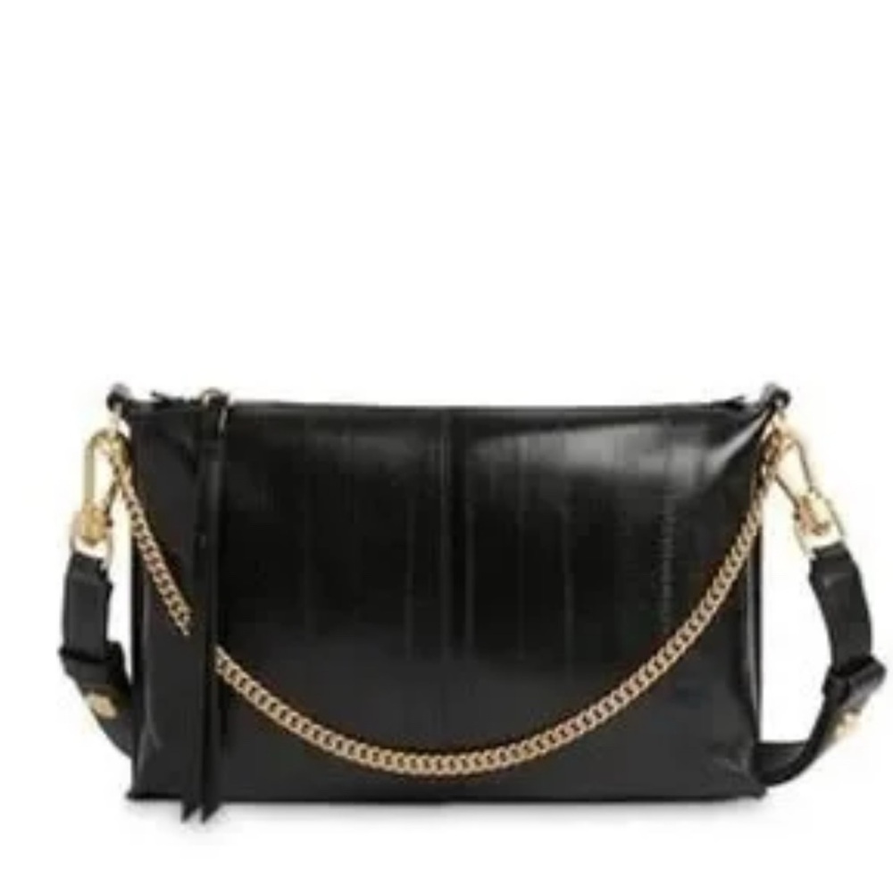 ALLSAINTS Luxury Small Tassel Eve
Crossbody Leather Bag